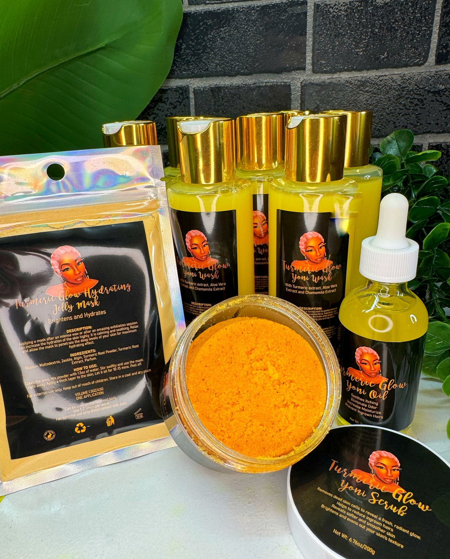 Turmeric Glow At Home Vajacial Kit